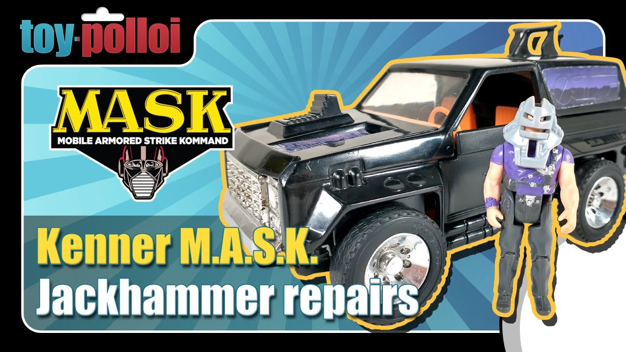 Notice Originale Kenner Jackhammer - Vintage, Pas Une Reproduction