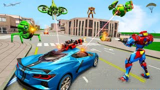 Spider Wheel Robot Car Game 3d screenshot 1