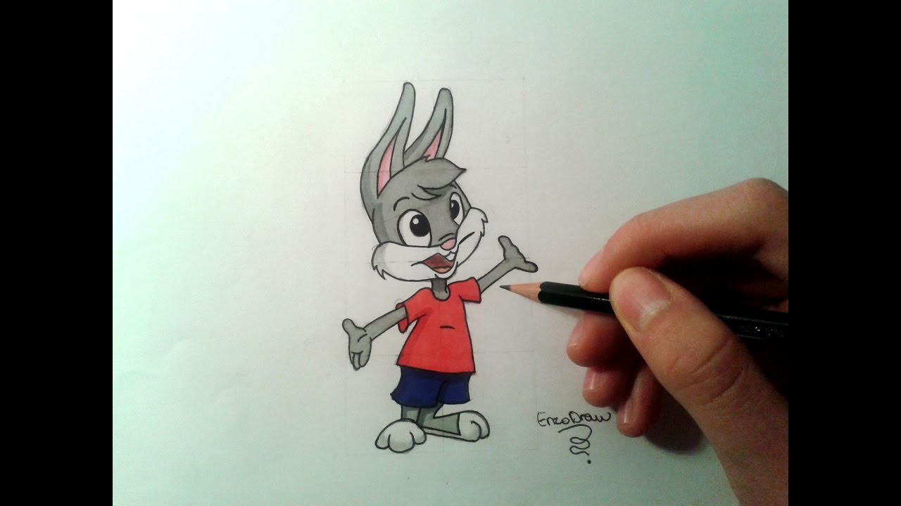 Comment Dessiner Un Lapin Facilement Cartoon3