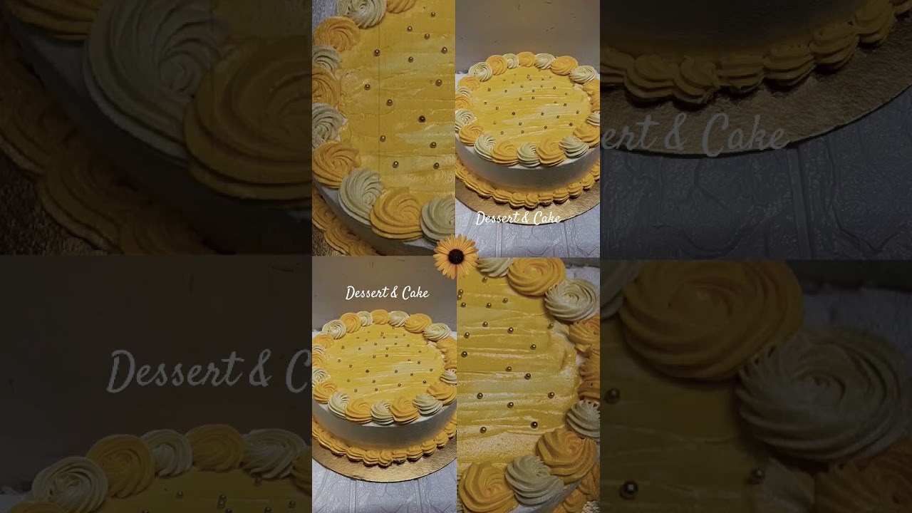 The Most Elegant Cake Designs😮💛