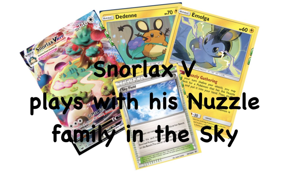 Snorlax VMAX and nuzzle! Expanded: Rebel Clash PTCGO