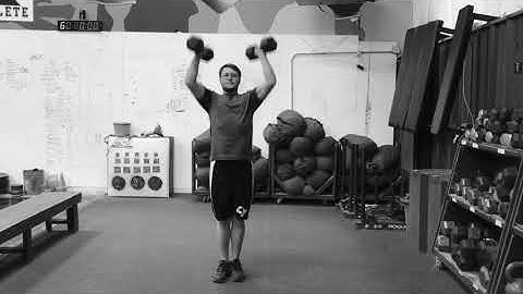 Dumbbell Squat Thrust