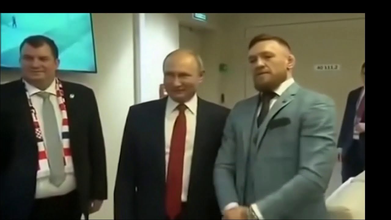 Conor McGregor vs Vladimir Putin president of Russia after invinting Khabib