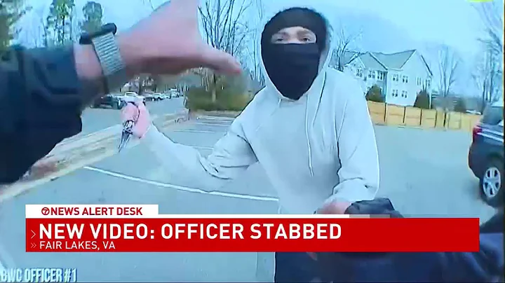 Body Camera Catches Teenager Stabbing Police Officer