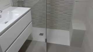 Cuarto De Bano Reformado Gris Youtube