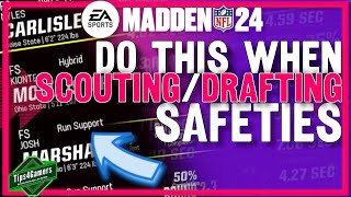 How to Scout and Draft Superstar X-Factor Safeties in Madden 24 Franchise Mode