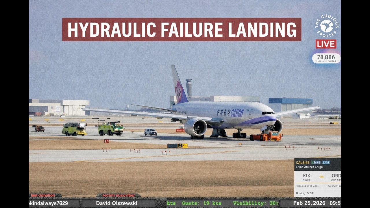 🔴✈️ EMERGENCY AT CHICAGO O'HARE - LIVE AIR TRAFFIC & RUNWAY ACTION 🛬🛫