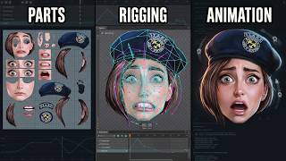 Jill Valentine Spine 2d animation