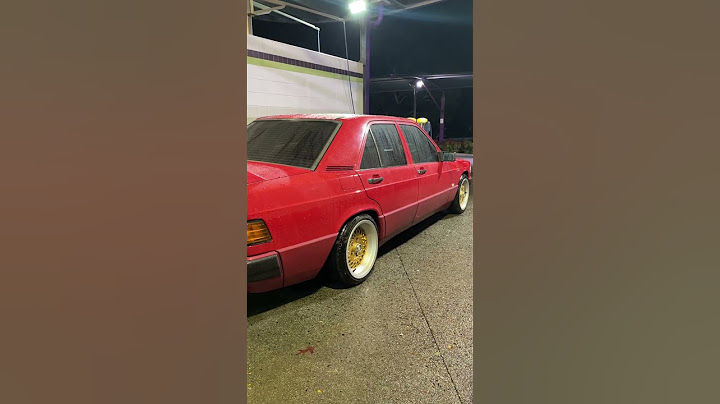 190E 2.6 up and running 🤩 Rial mesh wheels sitting right 👌 #mercedes #w201 #190e #mercedesbenz