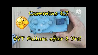 2014 Ram Cummins VVT actuator replacement.