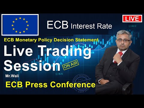 Trading Session 718 | Gold Analysis Learning with Practical | EUR ECB Rate On Deposit Facility News