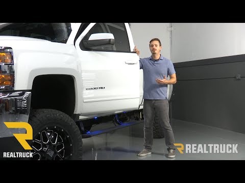 How to Install AMP Research PowerStep Running Boards on a  2015 Chevy Silverado 2500