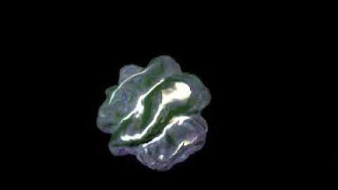 3d gem opalescent blender new years eve 2021