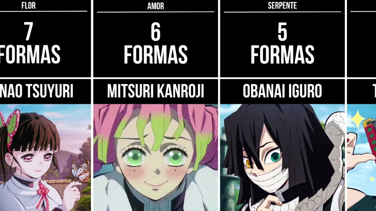 QUANTAS FORMAS TEM CADA RESPIRAÇÃO EM DEMON SLAYER 