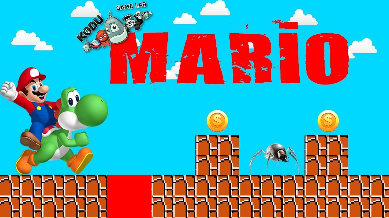 เกม kodu  2022 Update  Kodu Game Lab Mario Oyunu