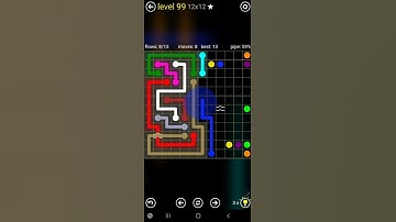 How To Solve Flow Free Bridges 12x12 Mania Pack Level 99 Board Walk Through Solution Walkthrough