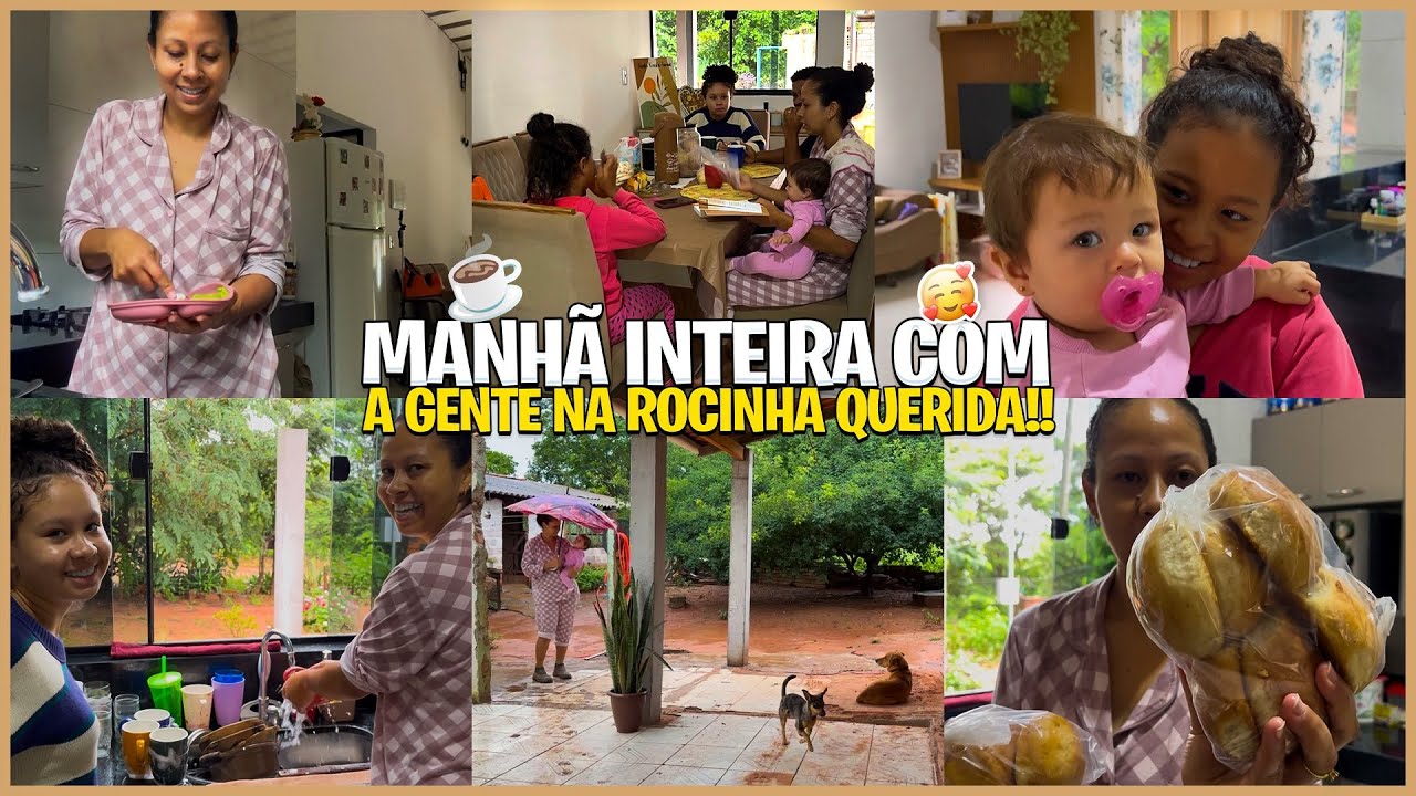 VLOG | PREPARANDO CAFÉ da MANHÃ com UMA MESA CHEIA de DELÍCIAS pra FAMÍLIA‼️INFELIZMENTE ELA SUMIU😭