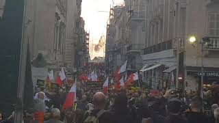 1 December 2019  Protest in Valletta, Malta