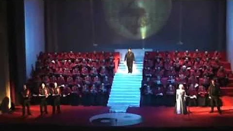 TURANDOT - PUCCINI, Efe KISLALI singing " Non piangere Liu " and Act I final