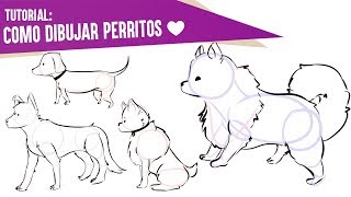 ✎COMO DIBUJAR PERRITOS | POSES Y RAZAS | BGM94