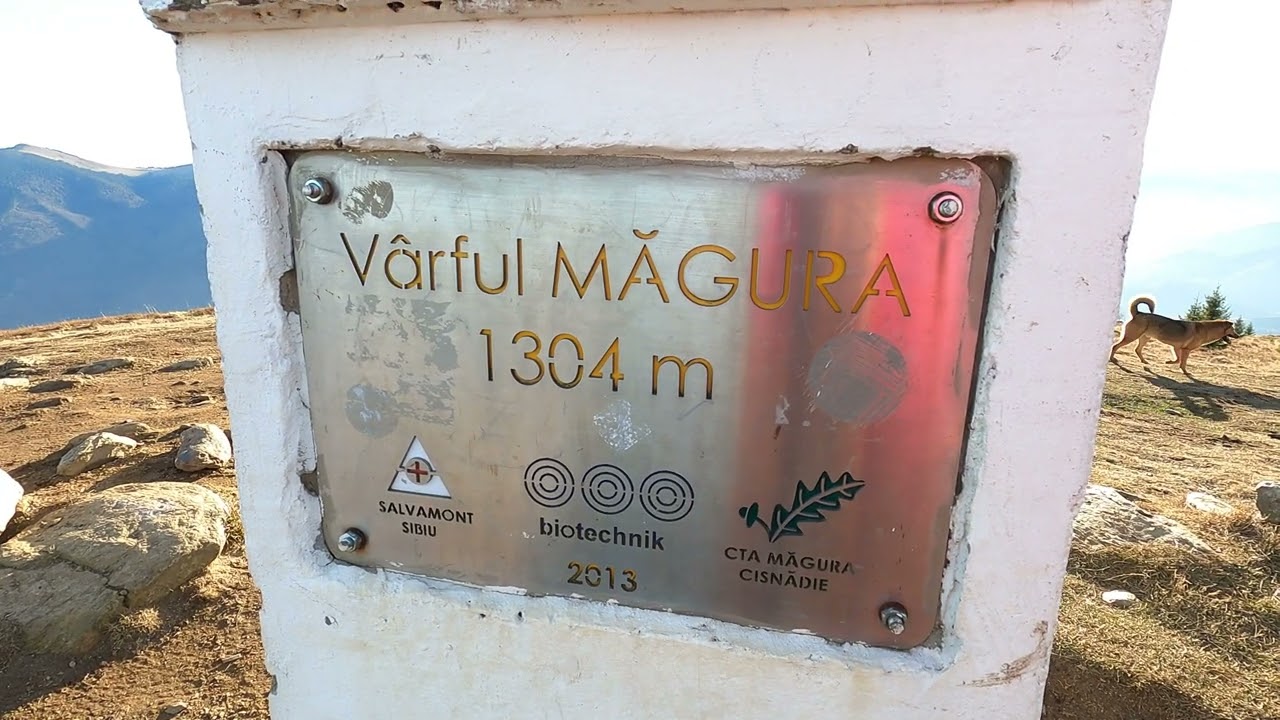 "Desarmalizare" pe Vf. Măgura (Munții Cindrel, ianuarie 2023)