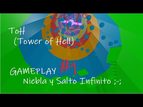 Toh Tower Of Hell Gameplay 1 Niebla Y Salto Infinito Youtube - hack de salto infinito roblox