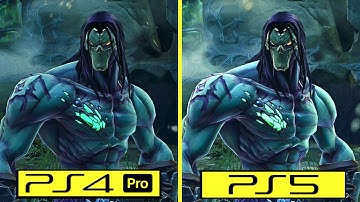 Darksiders 2 Deathinitive Edition PS5 vs PS4 Pro Graphics Comparison