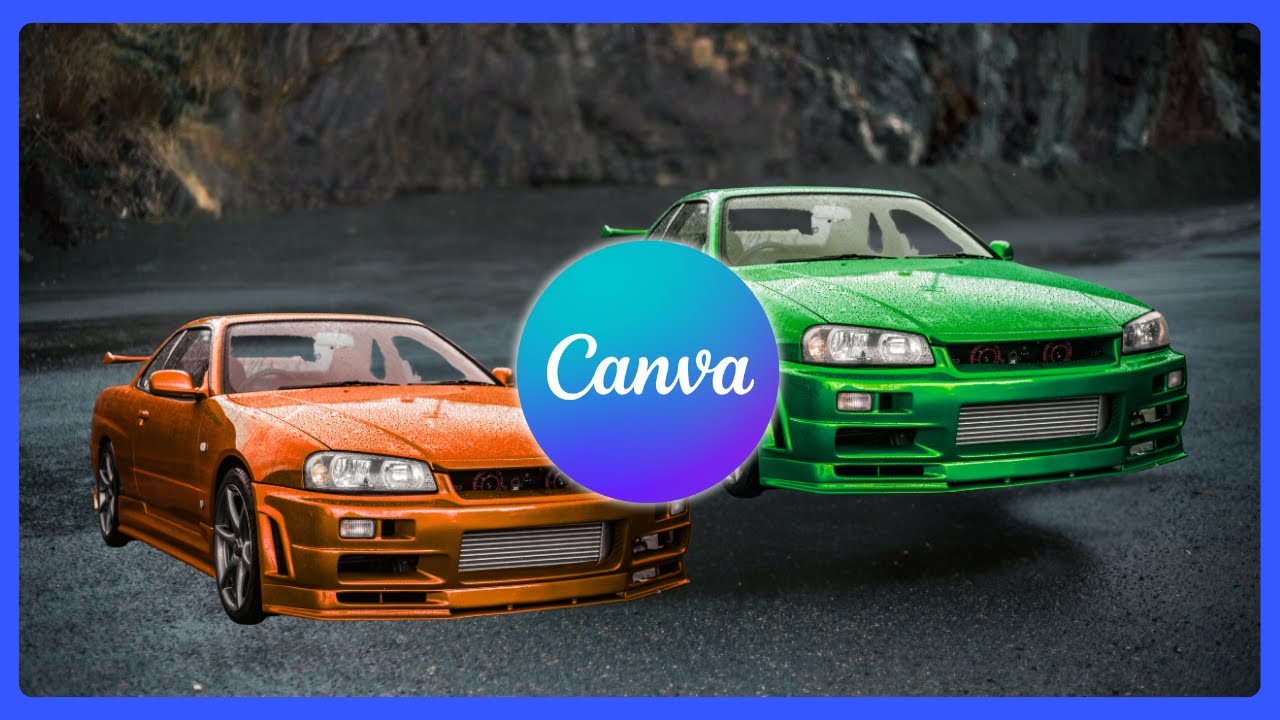 How to Change a Car's Color in Canva - YouTube