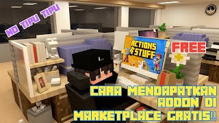 Gak Perlu Bayar ‼️ Ini Cara Mendapatkan Addon GRATIS Di Marketplace Minecraft 🤫 #minecraft screenshot 5