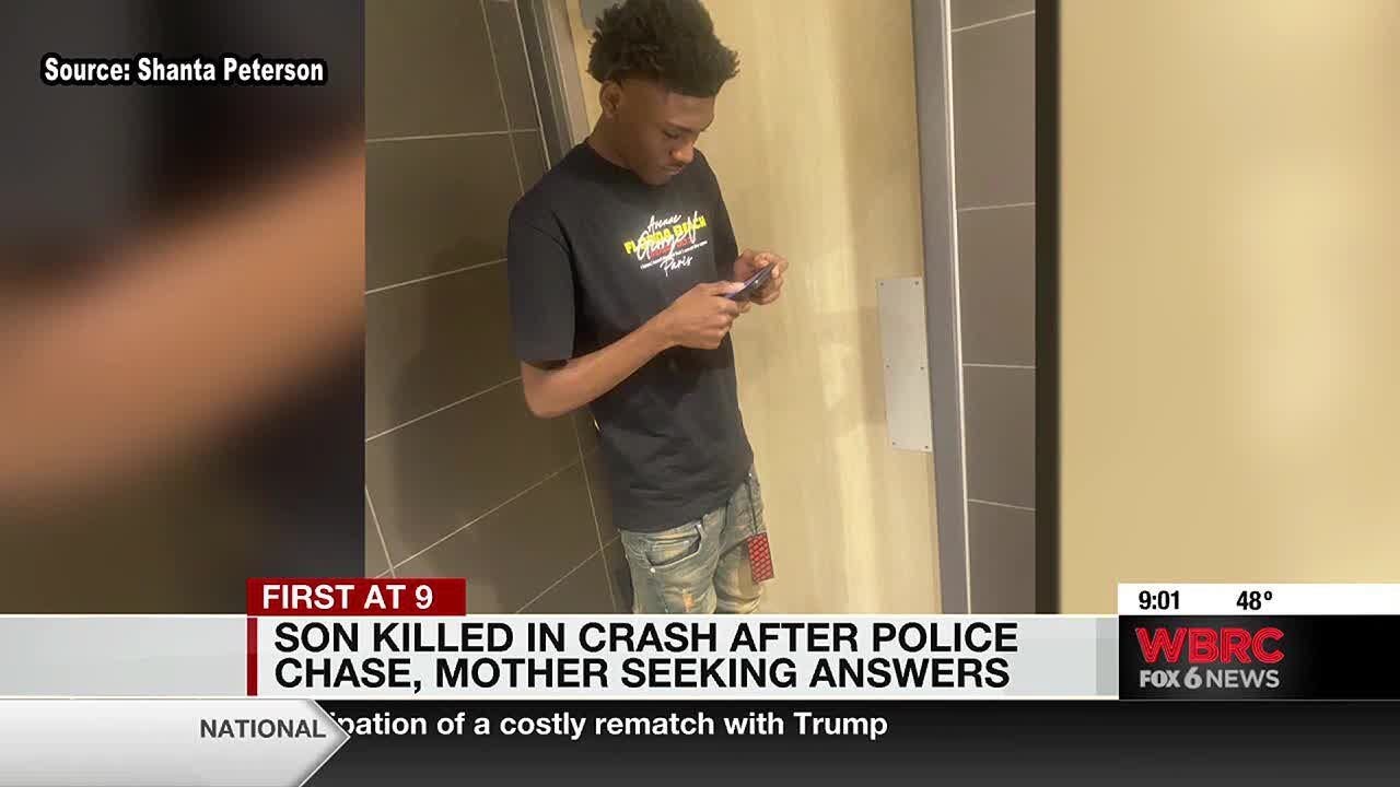 Mother seeking answers after son killed in crash after police chase ...