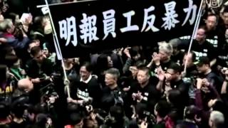 香港メディア関係者 再度襲われる