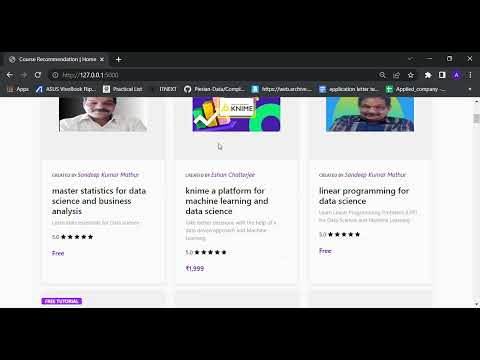 Course Recommendation Engine | Udemy's Course Recommendation System
