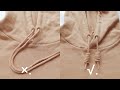 Miss Mo DIY Simple And Easy Hoodie Knot Tutorial How To Tie A Hoodie Drawstrings Miss Mo DIY Simple And Easy Hoodie Knot Tutorial How To Tie A Hoodie Drawstrings