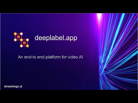 deeplabel.app video data annotation platform from streamingo.ai