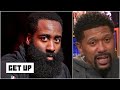 Jalen Rose's advice to Harden: Show up on time, be in shape & answer the media's questions | Get Up
