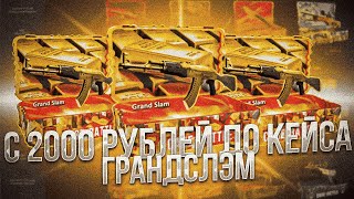 ЦЕЛЬ: ДОЙТИ ДО КЕЙСА ГРАНДСЛЭМ НА КЕЙСБАТЛ С 2.000 РУБЛЕЙ НА ТВИНКЕ!