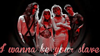 Måneskin — i wanna be your slave [ lyrics +  sub. español ]