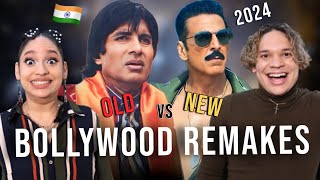 Waleska & Efra react to Original vs Remake 2024  Bollywood Hindi Songs