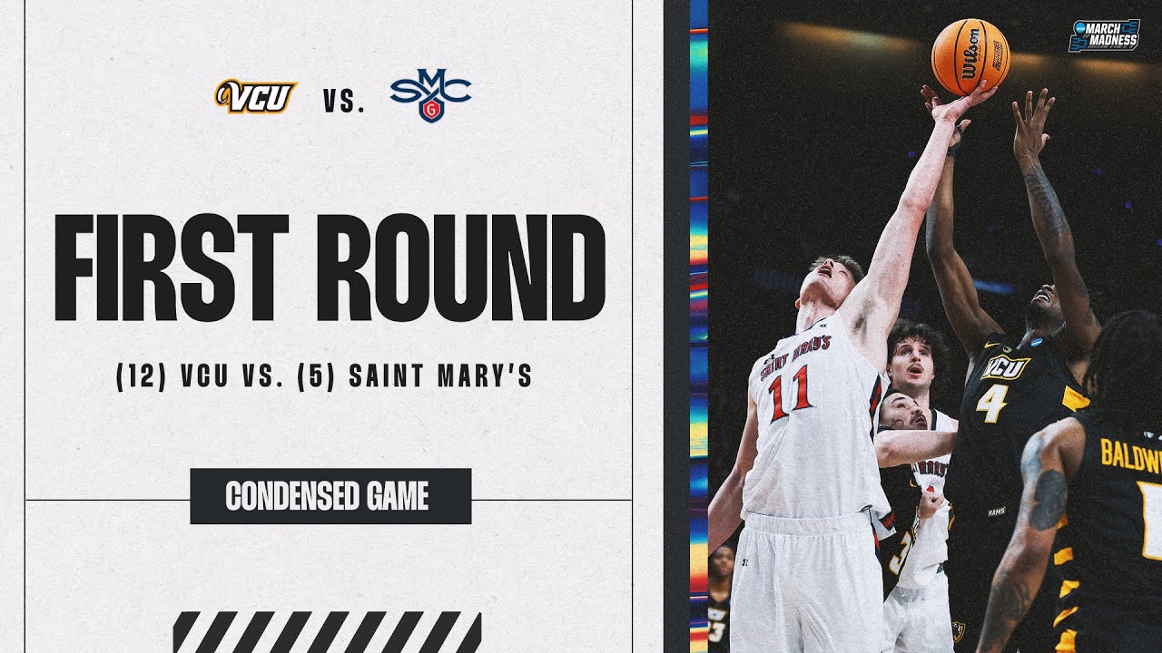Saint Mary's vs. VCU - First Round NCAA tournament extended highlights