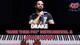 Drake  - ‘Make Them Pay’ Instrumental & Piano Chords