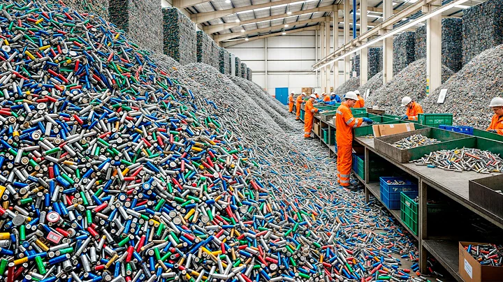 Why 50 Million Tons of Batteries Are Recycled Per Year!