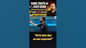 GATE DATA THAT NO ONE EXPECTED 😱#gate2026 #iit #iitguwahati #shockingnews #engineering