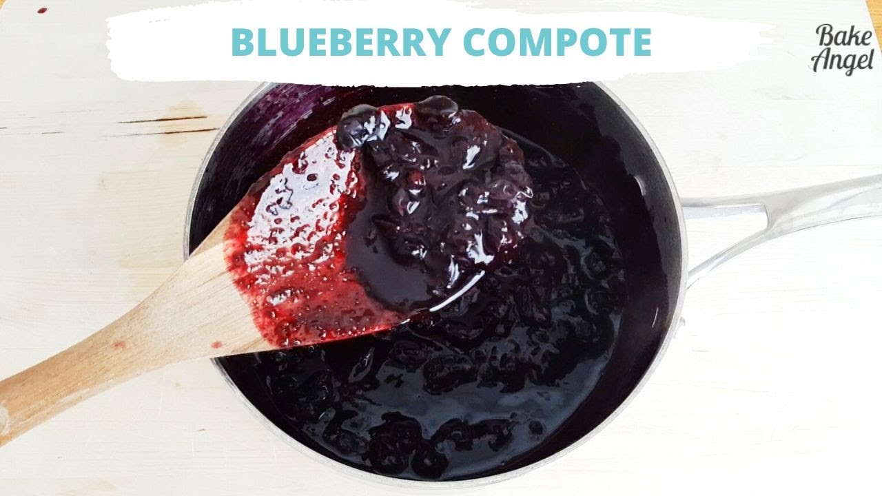Easy 3 Ingredient Blueberry Compote Perfect for Cheesecakes and