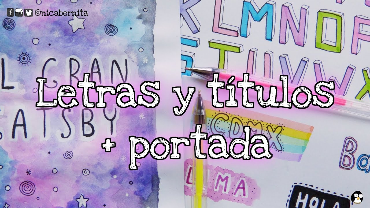 TÍTULOS PARA CUADERNOS, TRABAJOS y MURALES + PORTADA PARA CUADERNO 🤩 -  thptnganamst.edu.vn