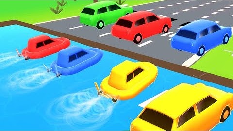 shape Shifting Gameplay||shape ShiftingAndroid||new ios game✓🚗🛵🚲🛶🚤✈️🚧🎮