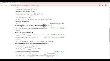 Punching Shear Design ➖ Internal Columns ⚙️ #Eurocode2 #StructuralDesign"