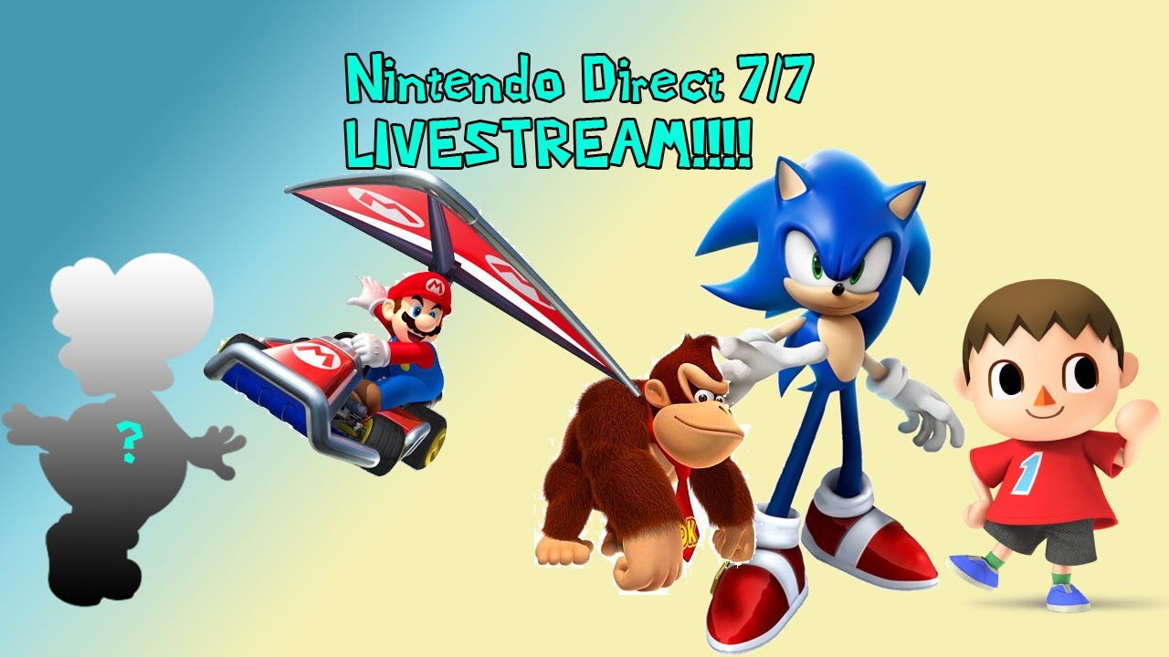 8/7 NINTENDO DIRECT LIVESTREAM/LIVE REACTIONS