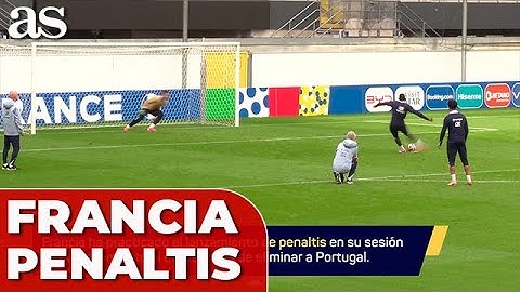 ¡FRANCIA ya ENSAYA PENALTIS ANTES de medirse a ESPAÑA en SEMIFINALES EURO 2024!
