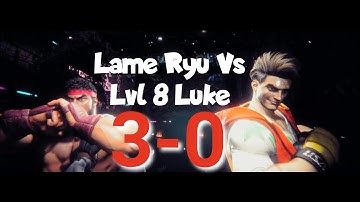 Street Fighter 6 Ryu Vs level 8 cpu