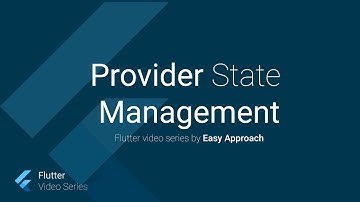 Provider state management Intro, flutter video tutorial in English, part 21